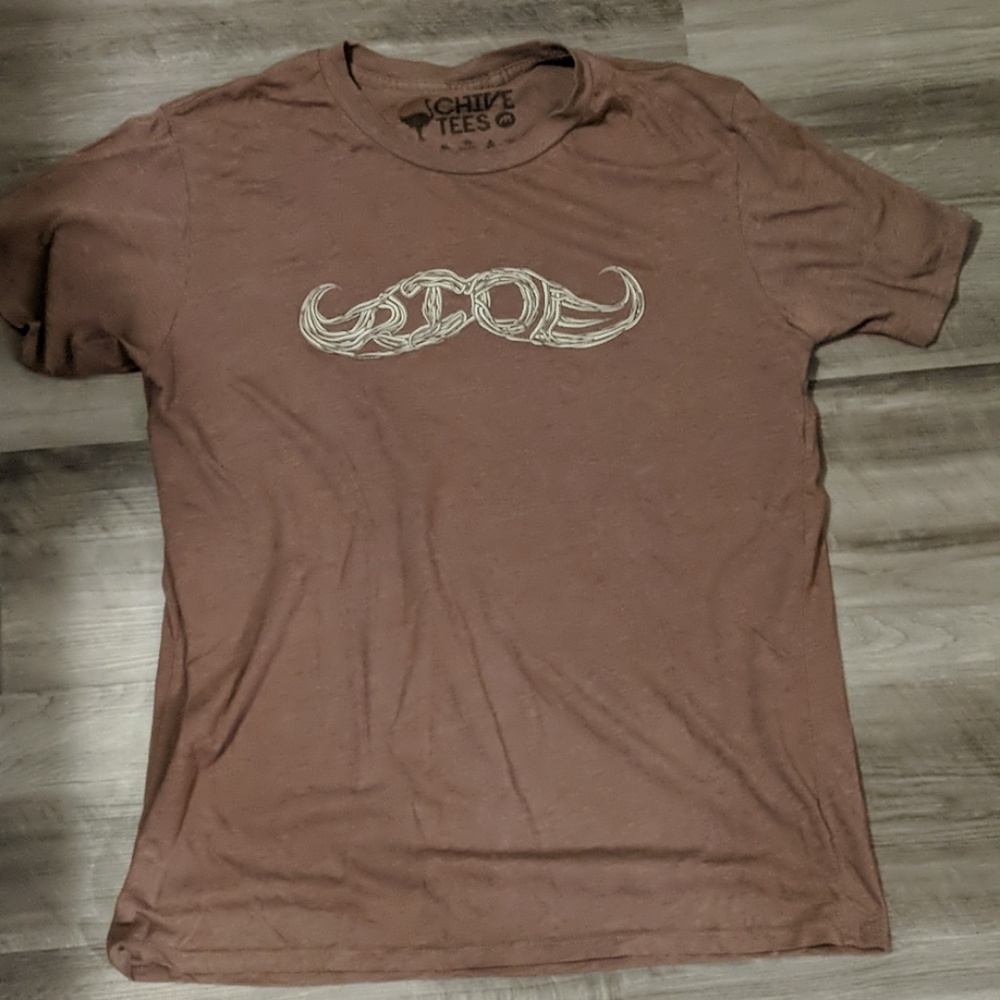 Moustache ride tshirt from The Chive
